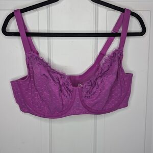 Cacique Pink Full-Coverage Bra Intimates & Sleepwear